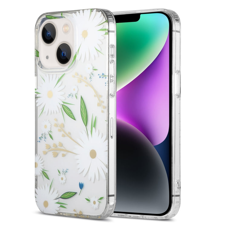 Dual-side Laminating IMD PC Hybrid TPU Phone Case, For iPhone 15, For iPhone 14 Plus, For iPhone 14