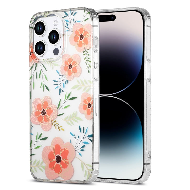 Dual-side Laminating IMD PC Hybrid TPU Phone Case, For iPhone 14 Pro, For iPhone 14 Pro Max, For iPhone 13 Pro Max