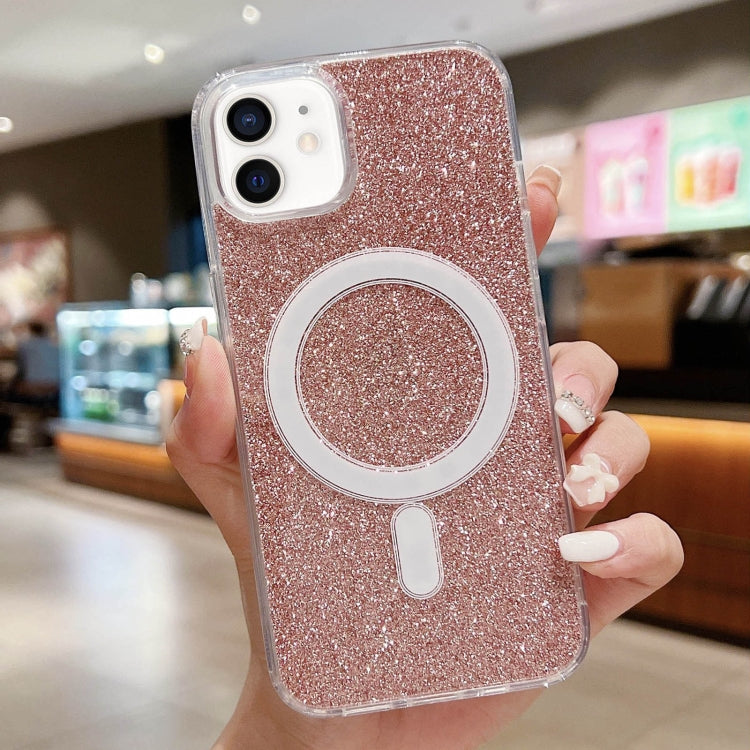 Acrylic Transparent Glitter MagSafe Phone Case, For iPhone 14 Pro, For iPhone 14 Pro Max, For iPhone SE 2022 / 2020 / 8 / 7