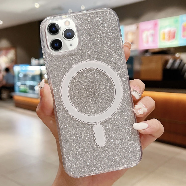 Acrylic Transparent Glitter MagSafe Phone Case, For iPhone 13 Pro Max, For iPhone 13 Pro, For iPhone 13