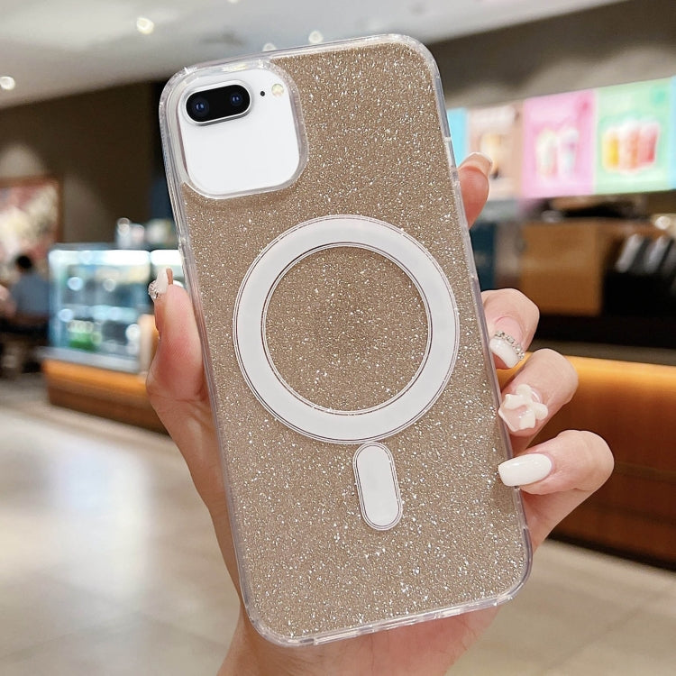 Acrylic Transparent Glitter MagSafe Phone Case, For iPhone 12 / 12 Pro, For iPhone 12 Pro Max, For iPhone 11 Pro Max