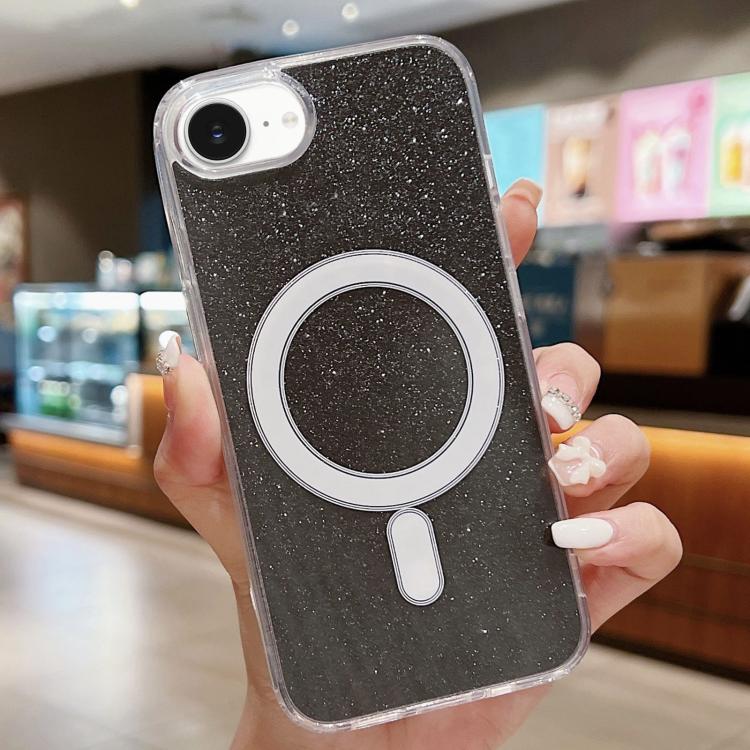 Acrylic Transparent Glitter MagSafe Phone Case, For iPhone 17 Pro Max, For iPhone 17 Pro, For iPhone 17