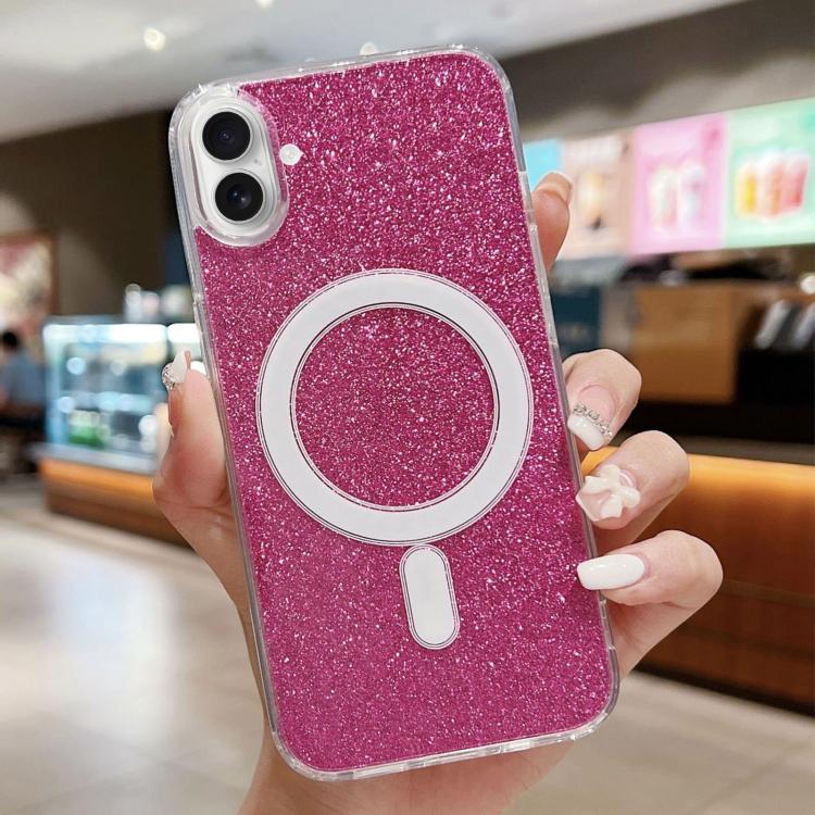 Acrylic Transparent Glitter MagSafe Phone Case, For iPhone 17 Pro Max, For iPhone 17 Pro, For iPhone 17