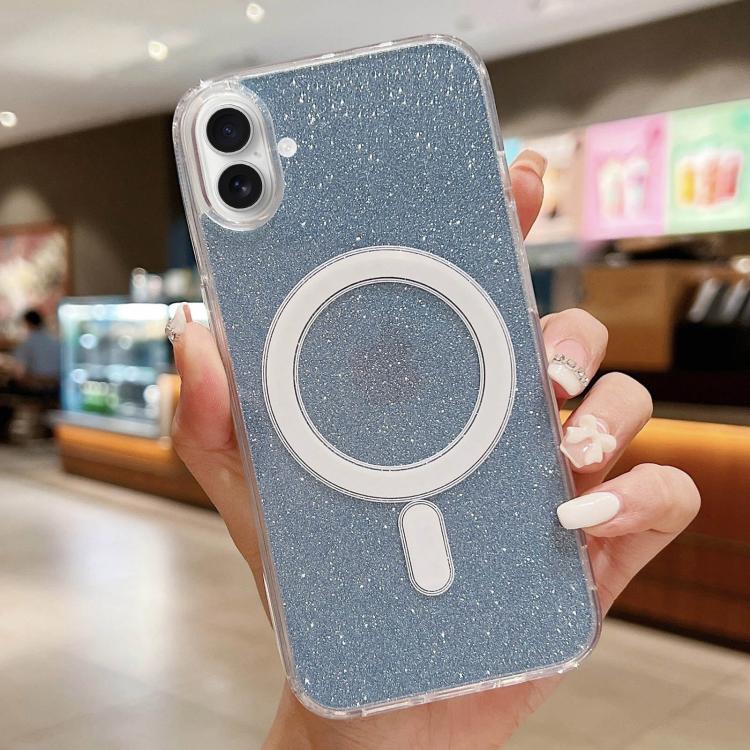 Acrylic Transparent Glitter MagSafe Phone Case, For iPhone 17 Pro Max, For iPhone 17 Pro, For iPhone 17