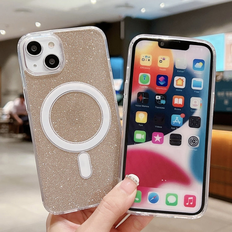 Acrylic Transparent Glitter MagSafe Phone Case, For iPhone 13 Pro Max, For iPhone 13 Pro, For iPhone 13