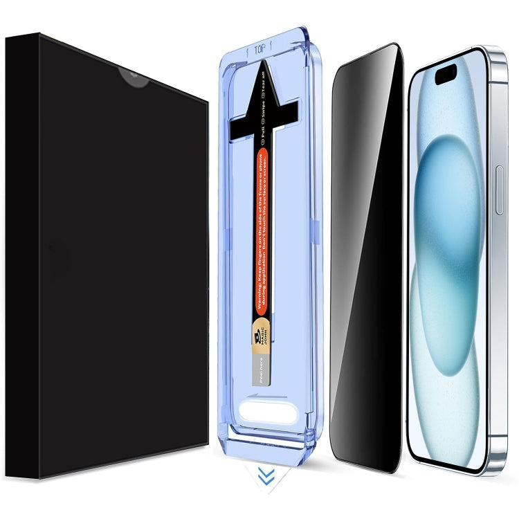 LK Easy Install Privacy Tempered Glass Film, For iPhone 16 Pro Max, For iPhone 16 Pro, For iPhone 16 Plus, For iPhone 16, For iPhone 15 Pro Max, For iPhone 15 Pro, For iPhone 15 Plus, For iPhone 15, For iPhone 14 Plus, For iPhone 14, For iPhone 14 Pro...