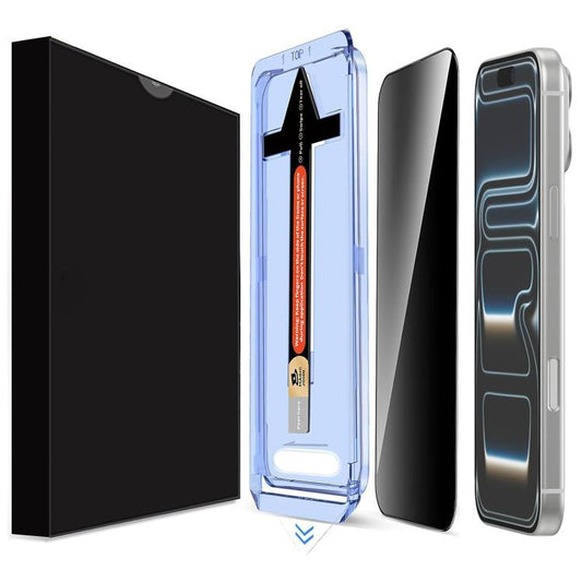 LK Easy Install Privacy Tempered Glass Film, For iPhone 16 Pro Max, For iPhone 16 Pro, For iPhone 16 Plus, For iPhone 16, For iPhone 15 Pro Max, For iPhone 15 Pro, For iPhone 15 Plus, For iPhone 15, For iPhone 14 Plus, For iPhone 14, For iPhone 14 Pro...