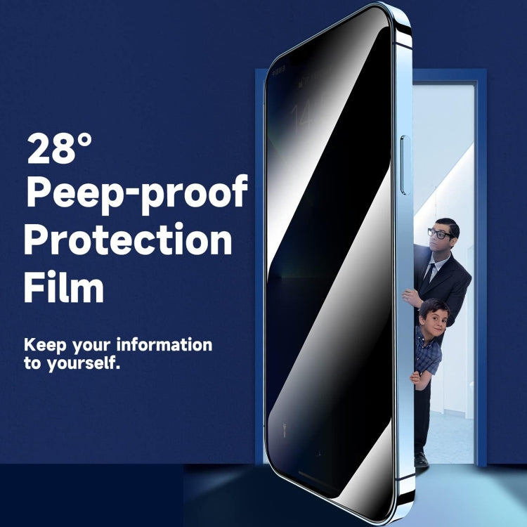 LK Easy Install Privacy Tempered Glass Film, For iPhone 11 Pro