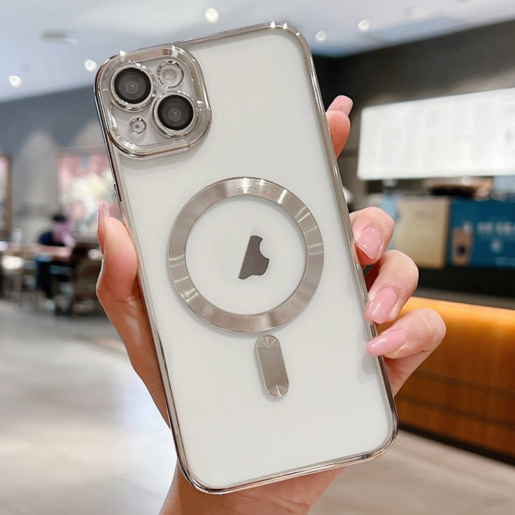 Electroplating MagSafe Phone Case, For iPhone 15, For iPhone 14 Plus
