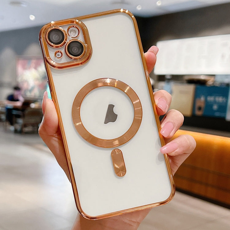 Electroplating MagSafe Phone Case, For iPhone 15, For iPhone 14 Plus