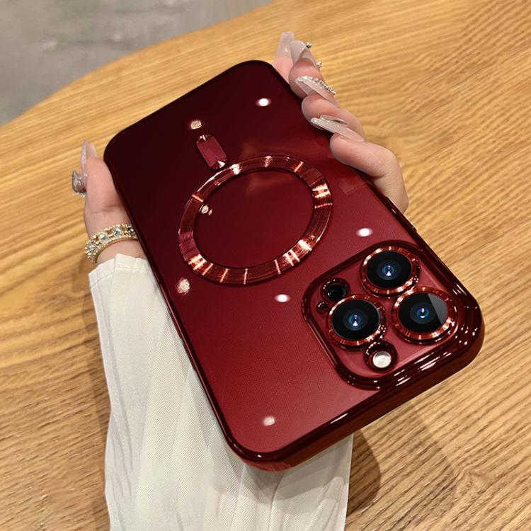 Electroplating MagSafe Phone Case, For iPhone 15, For iPhone 14 Plus