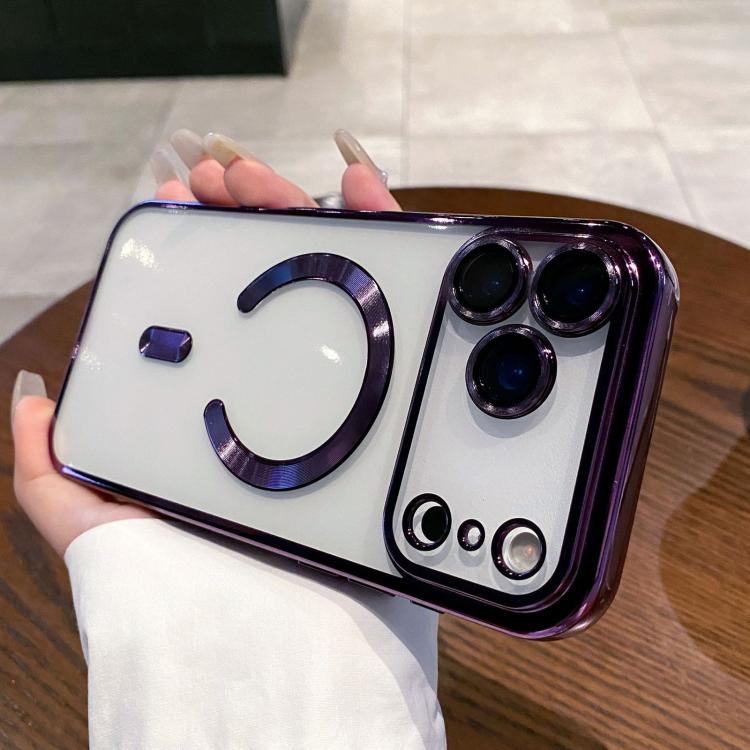 Electroplating MagSafe Phone Case, For iPhone 17 Air, For iPhone 16e, For iPhone 16 Pro Max