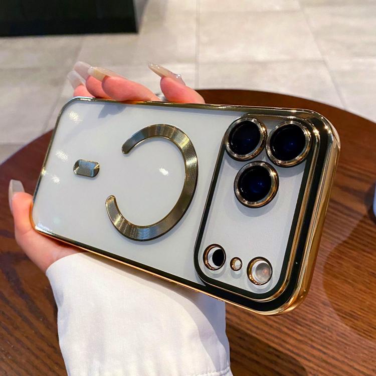 Electroplating MagSafe Phone Case, For iPhone 17 Air, For iPhone 16e, For iPhone 16 Pro Max