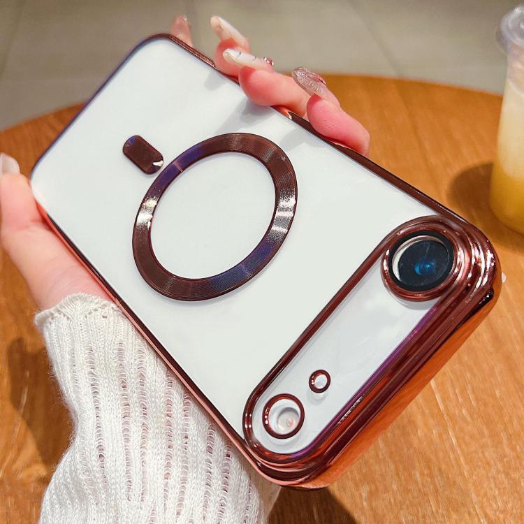 Electroplating MagSafe Phone Case, For iPhone 16 Pro, For iPhone 16 Plus
