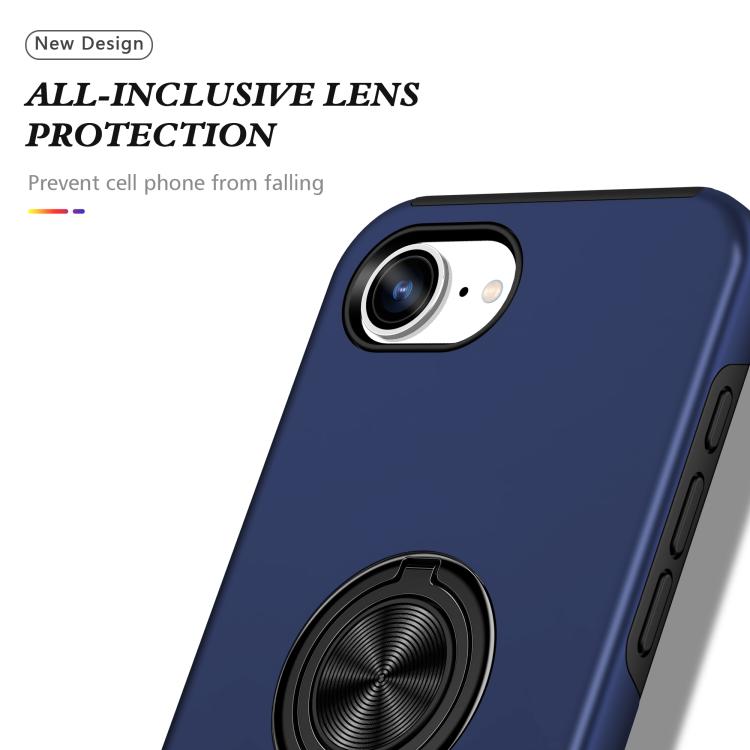 PC + TPU Magnetic Phone Case with Invisible Ring Holder, For iPhone 17 Pro Max, For iPhone 17, For iPhone Air
