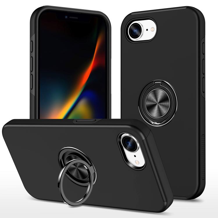 PC + TPU Magnetic Phone Case with Invisible Ring Holder, For iPhone 17 Pro Max, For iPhone 17, For iPhone Air