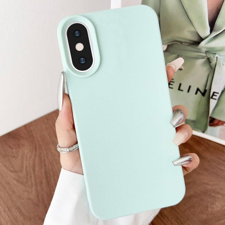 Leather Texture TPU Full Coverage Phone Case, For iPhone X / XS, For iPhone XR, For iPhone XS Max