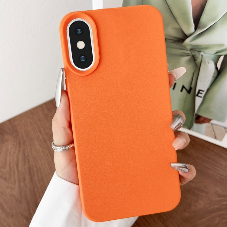 Leather Texture TPU Full Coverage Phone Case, For iPhone X / XS, For iPhone XR, For iPhone XS Max