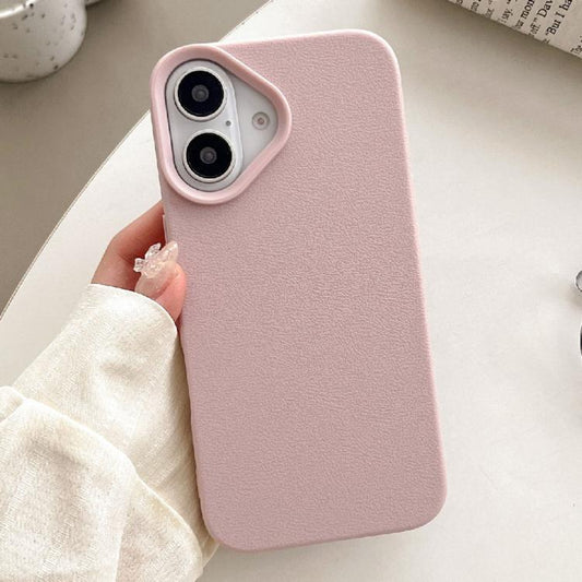 Leather Texture TPU Full Coverage Phone Case, For iPhone 16 Pro Max, For iPhone 16 Pro, For iPhone 16 Plus, For iPhone 16