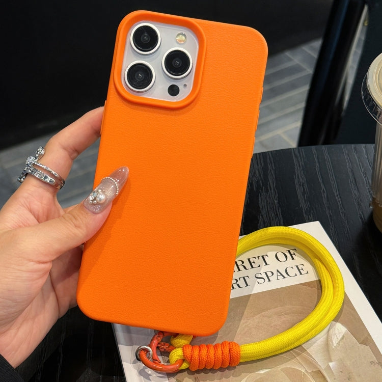 Leather Texture TPU Full Coverage Phone Case with Lanyard, For iPhone 14 Pro Max, For iPhone 13 Pro Max, For iPhone 13 Pro, For iPhone 13