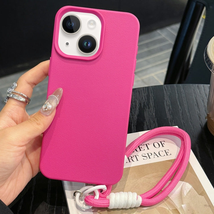 Leather Texture TPU Full Coverage Phone Case with Lanyard, For iPhone 14 Pro Max, For iPhone 13 Pro Max, For iPhone 13 Pro, For iPhone 13