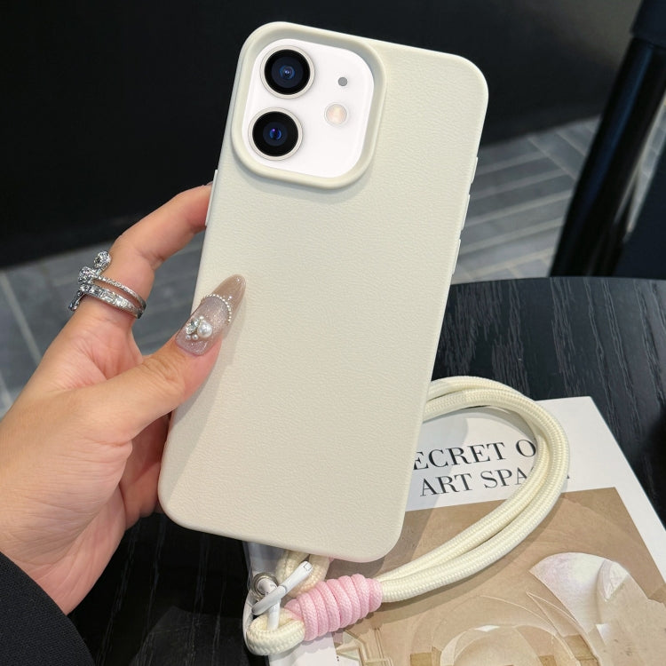 Leather Texture TPU Full Coverage Phone Case with Lanyard, For iPhone 12, For iPhone 12 Pro Max, For iPhone 12 Pro, For iPhone 11 Pro Max