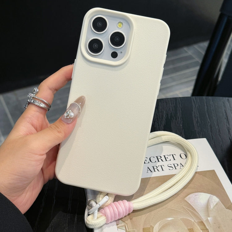 Leather Texture TPU Full Coverage Phone Case with Lanyard, For iPhone 12, For iPhone 12 Pro Max, For iPhone 12 Pro, For iPhone 11 Pro Max
