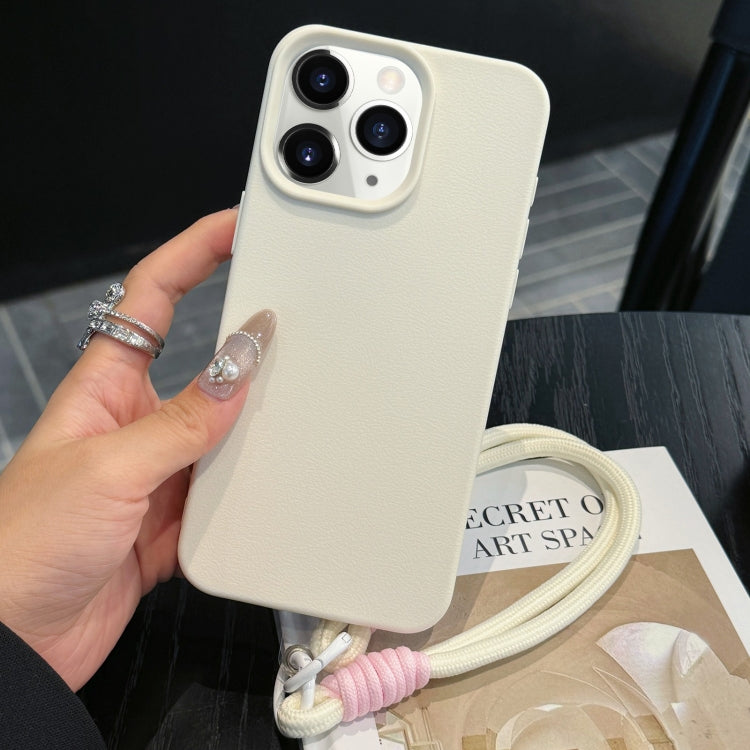 Leather Texture TPU Full Coverage Phone Case with Lanyard, For iPhone 12, For iPhone 12 Pro Max, For iPhone 12 Pro, For iPhone 11 Pro Max