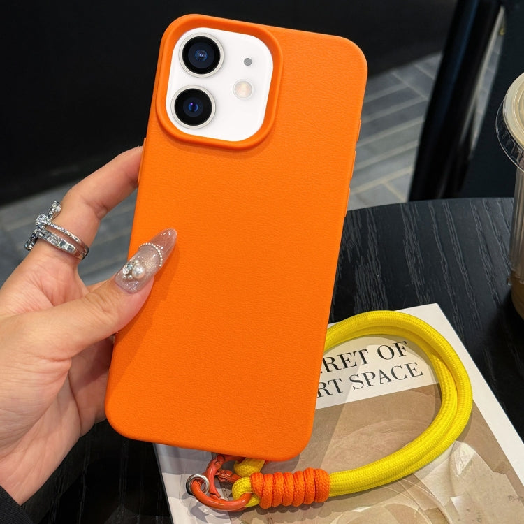 Leather Texture TPU Full Coverage Phone Case with Lanyard, For iPhone 11, For iPhone 11 Pro, For iPhone X / XS, For iPhone XR