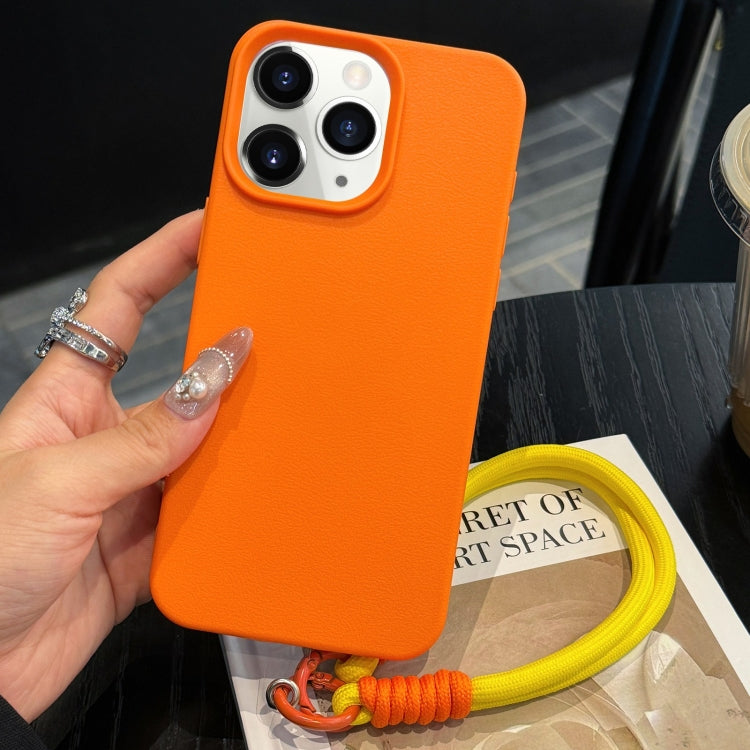 Leather Texture TPU Full Coverage Phone Case with Lanyard, For iPhone 11, For iPhone 11 Pro, For iPhone X / XS, For iPhone XR