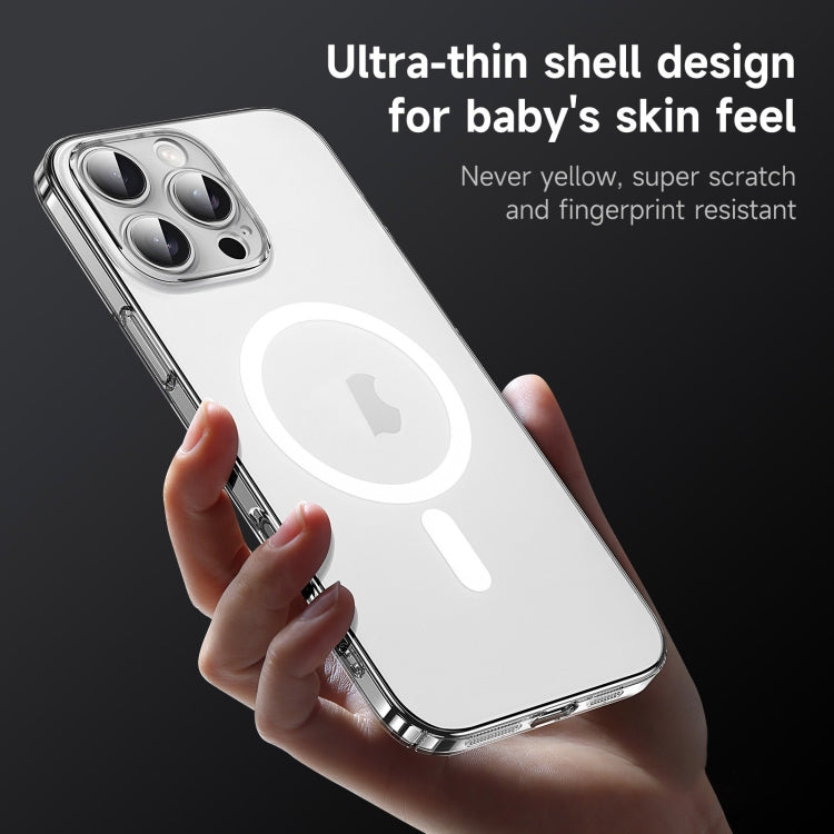 SULADA Crystal Sand Series Electroplating Frosted MagSafe Magnetic Phone Case, For iPhone 16 Pro Max, For iPhone 16 Pro, For iPhone 16 Plus, For iPhone 16, For iPhone 15 Pro Max, For iPhone 15 Pro, For iPhone 15, For iPhone 14, For iPhone 14 Pro...