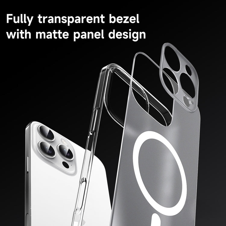 SULADA Crystal Sand Series Electroplating Frosted MagSafe Magnetic Phone Case, For iPhone 16 Pro Max, For iPhone 16 Pro, For iPhone 16 Plus, For iPhone 16, For iPhone 15 Pro Max, For iPhone 15 Pro, For iPhone 15, For iPhone 14, For iPhone 14 Pro...