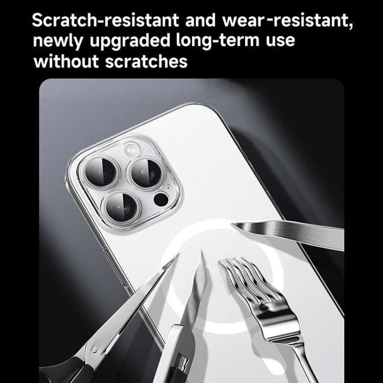 SULADA Crystal Sand Series Electroplating Frosted MagSafe Magnetic Phone Case, For iPhone 16 Pro Max, For iPhone 16 Pro, For iPhone 16 Plus, For iPhone 16, For iPhone 15 Pro Max, For iPhone 15 Pro, For iPhone 15, For iPhone 14, For iPhone 14 Pro...