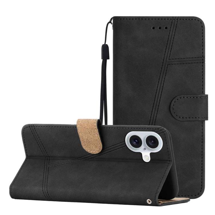 Skin-feel Stitching Leather Phone Case, For iPhone 17 Pro Max, For iPhone 17 Pro, For iPhone 17, For iPhone 17 Air