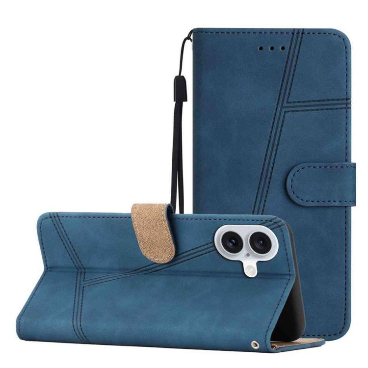 Skin-feel Stitching Leather Phone Case, For iPhone 17 Pro Max, For iPhone 17 Pro, For iPhone 17, For iPhone 17 Air