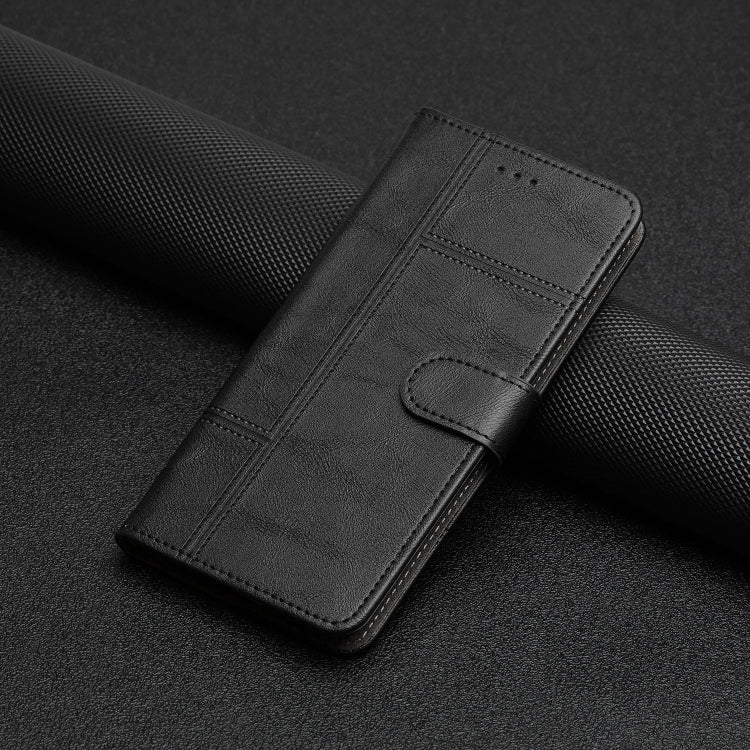 Cowhide Texture Stitching Leather Phone Case, For iPhone 16 Pro Max, For iPhone 16 Pro, For iPhone 16 Plus, For iPhone 16