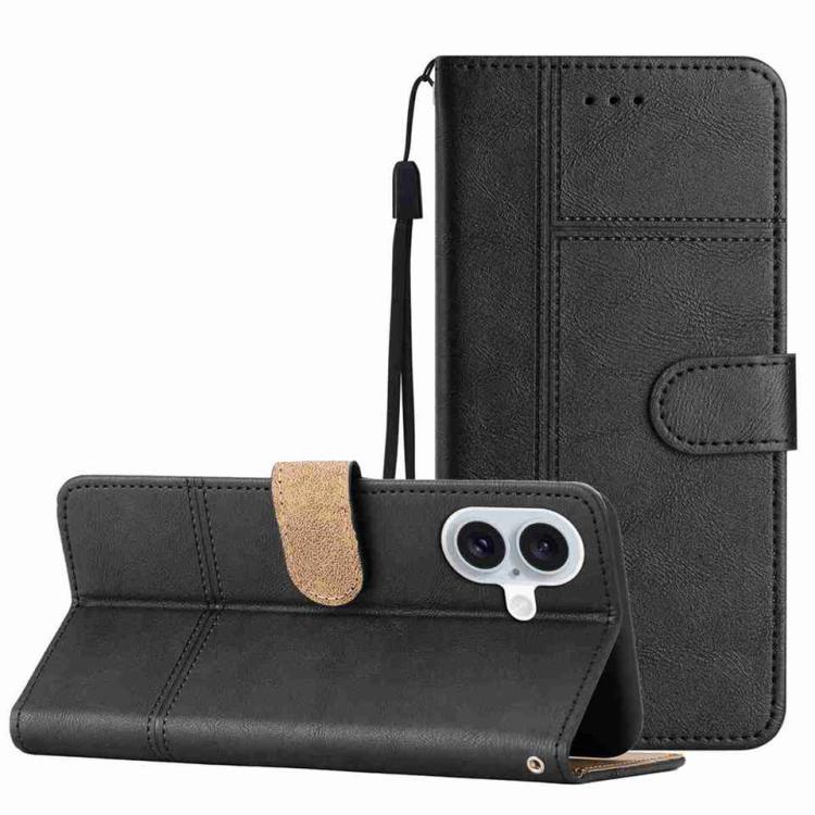 Cowhide Texture Stitching Leather Phone Case, For iPhone 17 Pro Max, For iPhone 17 Pro, For iPhone 17, For iPhone 17 Air