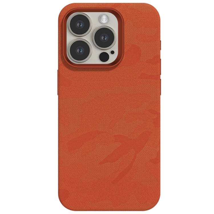 Camouflage Ice Feel Texture MagSafe PU Hybrid PC Phone Case, For iPhone 13 Pro Max, For iPhone 13 Pro