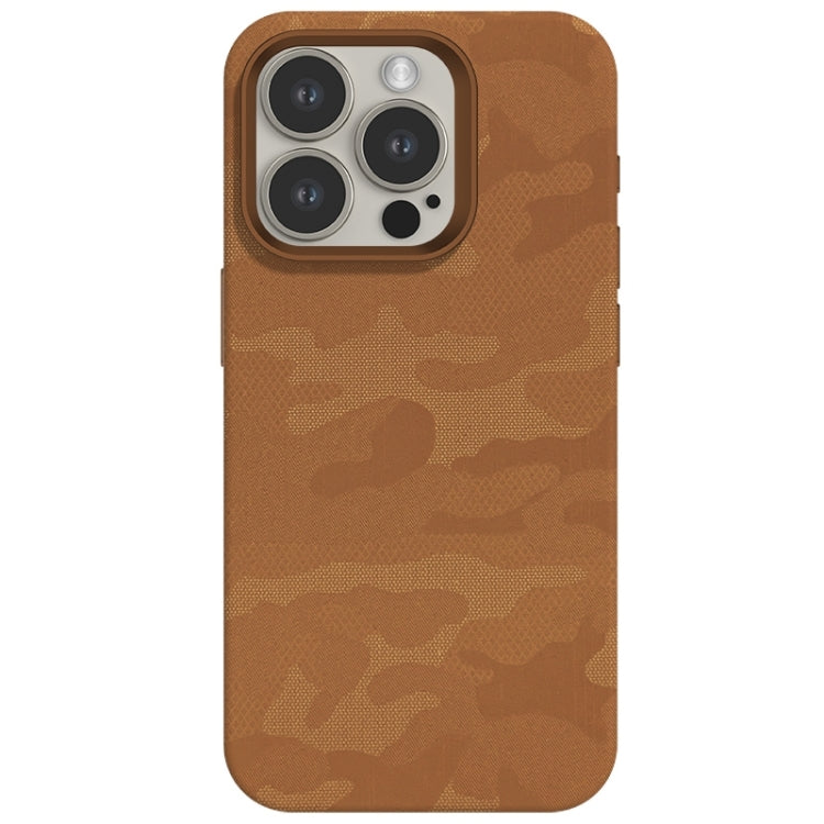 Camouflage Ice Feel Texture MagSafe PU Hybrid PC Phone Case, For iPhone 14 Pro, For iPhone 14 Pro Max