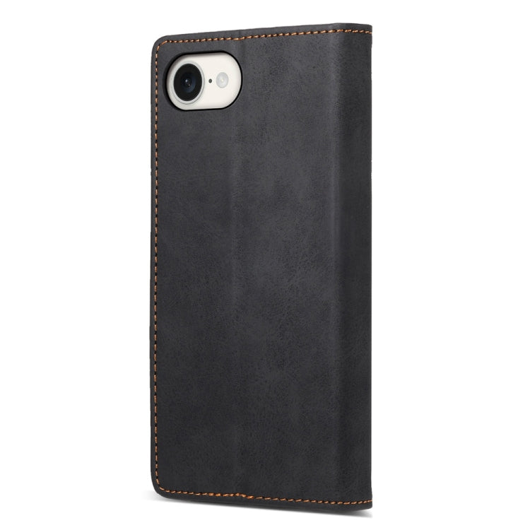 Business Solid Color Magnetic RFID Leather Phone Case, For iPhone 17 Pro Max, For iPhone 17 Pro, For iPhone 17, For iPhone 17 Air