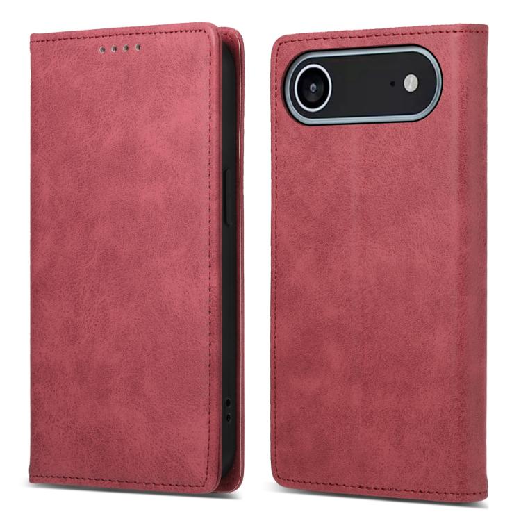 Business Solid Color Magnetic RFID Leather Phone Case, iPhone 16e, For iPhone 16 Pro Max, For iPhone 16 Pro, For iPhone 16 Plus