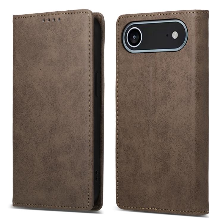 Business Solid Color Magnetic RFID Leather Phone Case, iPhone 16e, For iPhone 16 Pro Max, For iPhone 16 Pro, For iPhone 16 Plus