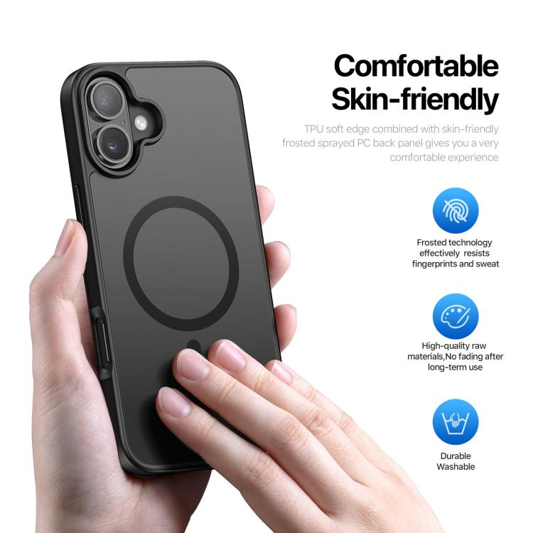 DUX DUCIS Yind Series MagSafe TPU Hybrid PC Phone Case, For iPhone 17 Pro Max, For iPhone 17 Pro, For iPhone 17, For iPhone 17 Air, For iPhone 16 Pro Max, For iPhone 16 Pro, For iPhone 16 Plus, For iPhone 16, For iPhone 15 Pro Max, For iPhone 15 Pro...