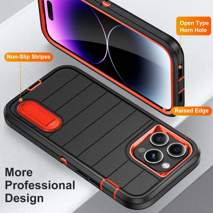 Defender Gen2 Rugged PC + Silicone Phone Case with Holder, For iPhone 14 Pro, For iPhone 14 Pro Max, For iPhone 13 Pro Max