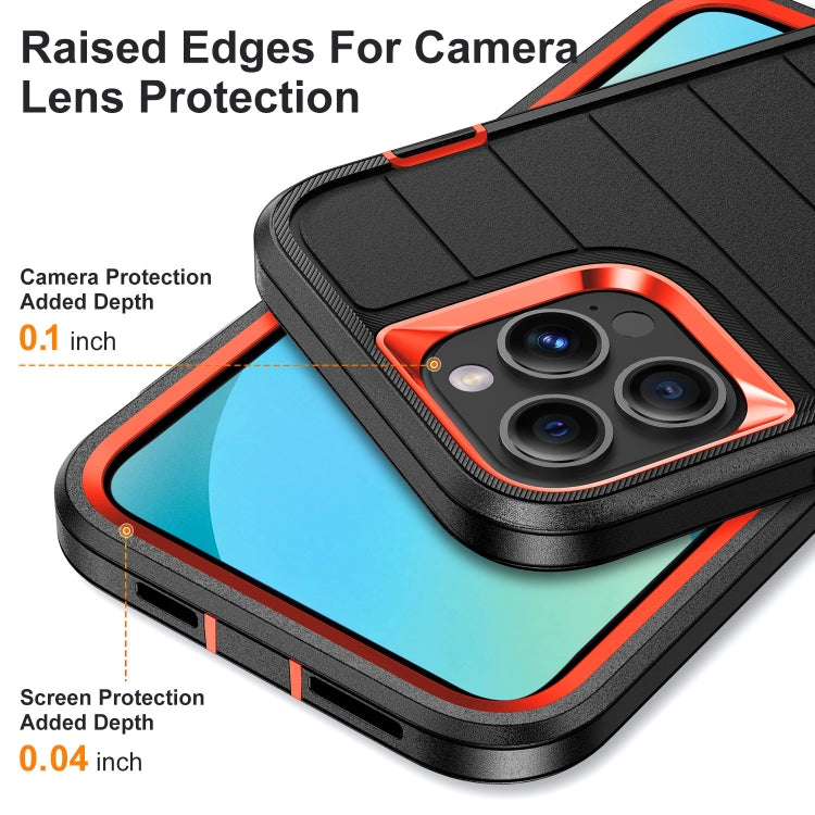 Defender Gen2 Rugged PC + Silicone Phone Case with Holder, For iPhone 13 Pro, For iPhone 13, For iPhone 12