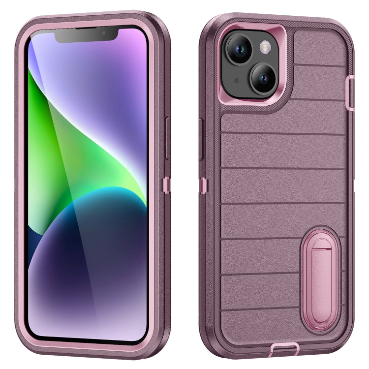 Defender Gen2 Rugged PC + Silicone Phone Case with Holder, For iPhone 13 Pro, For iPhone 13, For iPhone 12