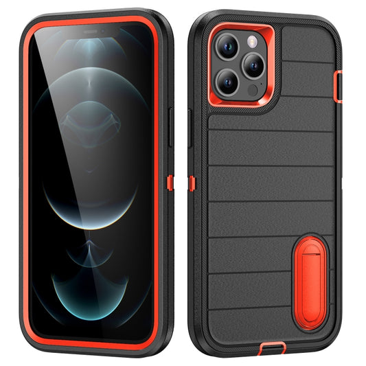 Defender Gen2 Rugged PC + Silicone Phone Case with Holder, For iPhone 12 Pro Max, For iPhone 12 Pro, For iPhone 11