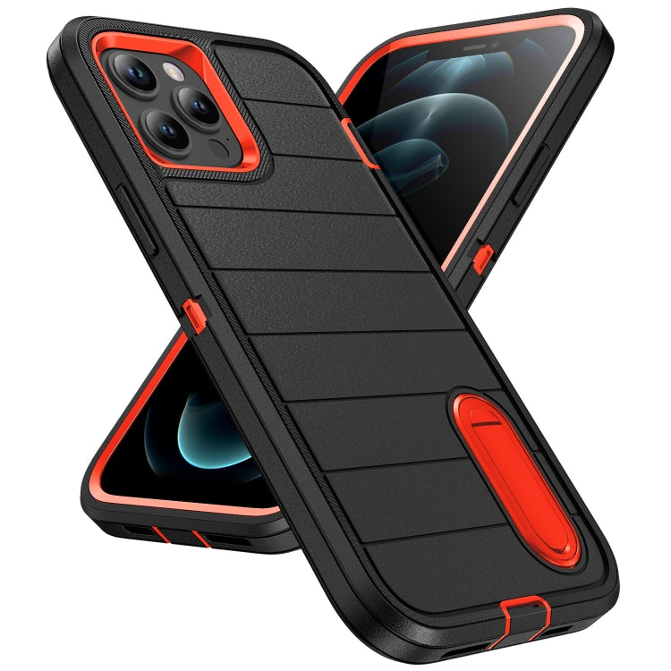 Defender Gen2 Rugged PC + Silicone Phone Case with Holder, For iPhone 12 Pro Max, For iPhone 12 Pro, For iPhone 11