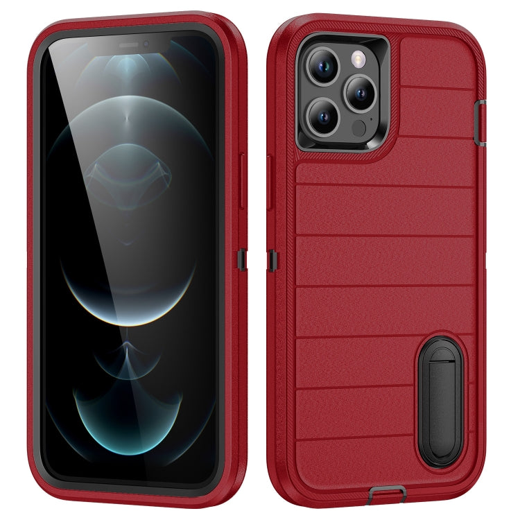 Defender Gen2 Rugged PC + Silicone Phone Case with Holder, For iPhone 12 Pro Max, For iPhone 12 Pro, For iPhone 11