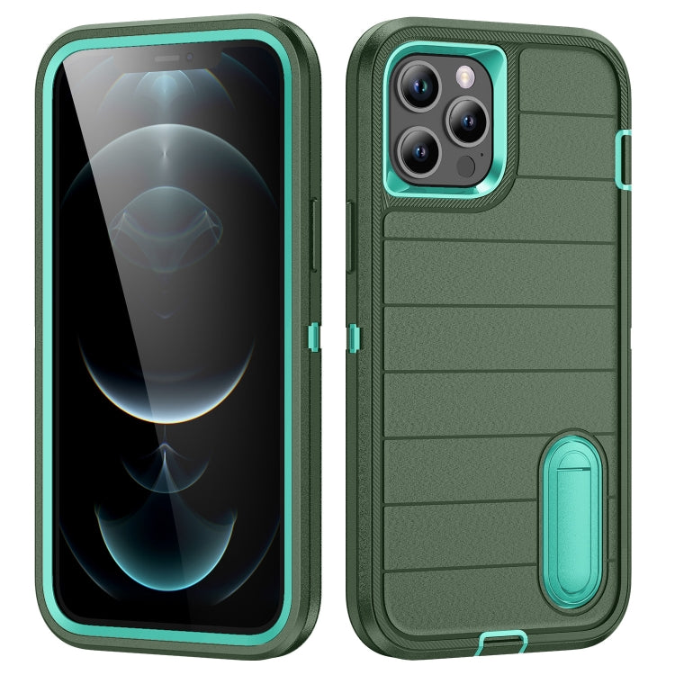 Defender Gen2 Rugged PC + Silicone Phone Case with Holder, For iPhone 12 Pro Max, For iPhone 12 Pro, For iPhone 11